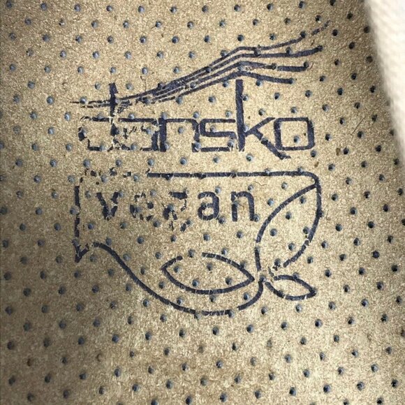 Dansko Vegan Volley Chino Palm Clogs Beige 11 - Picture 7 of 8